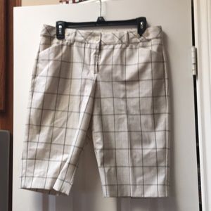 Plaid shorts